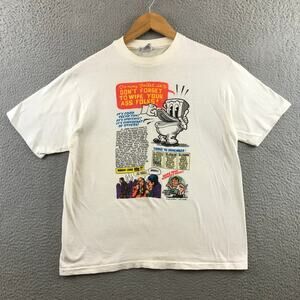 Rare T-shirt Tommy Vintage Toilet t shirt 80s size L